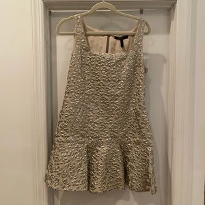 BCBG Metallic Cocktail Dress